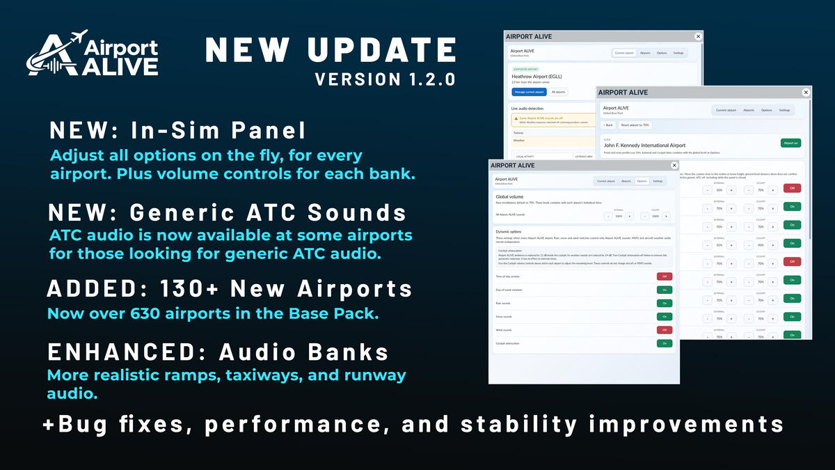 Airport ALIVE: Global Base Pack 1.2.0 Out Now