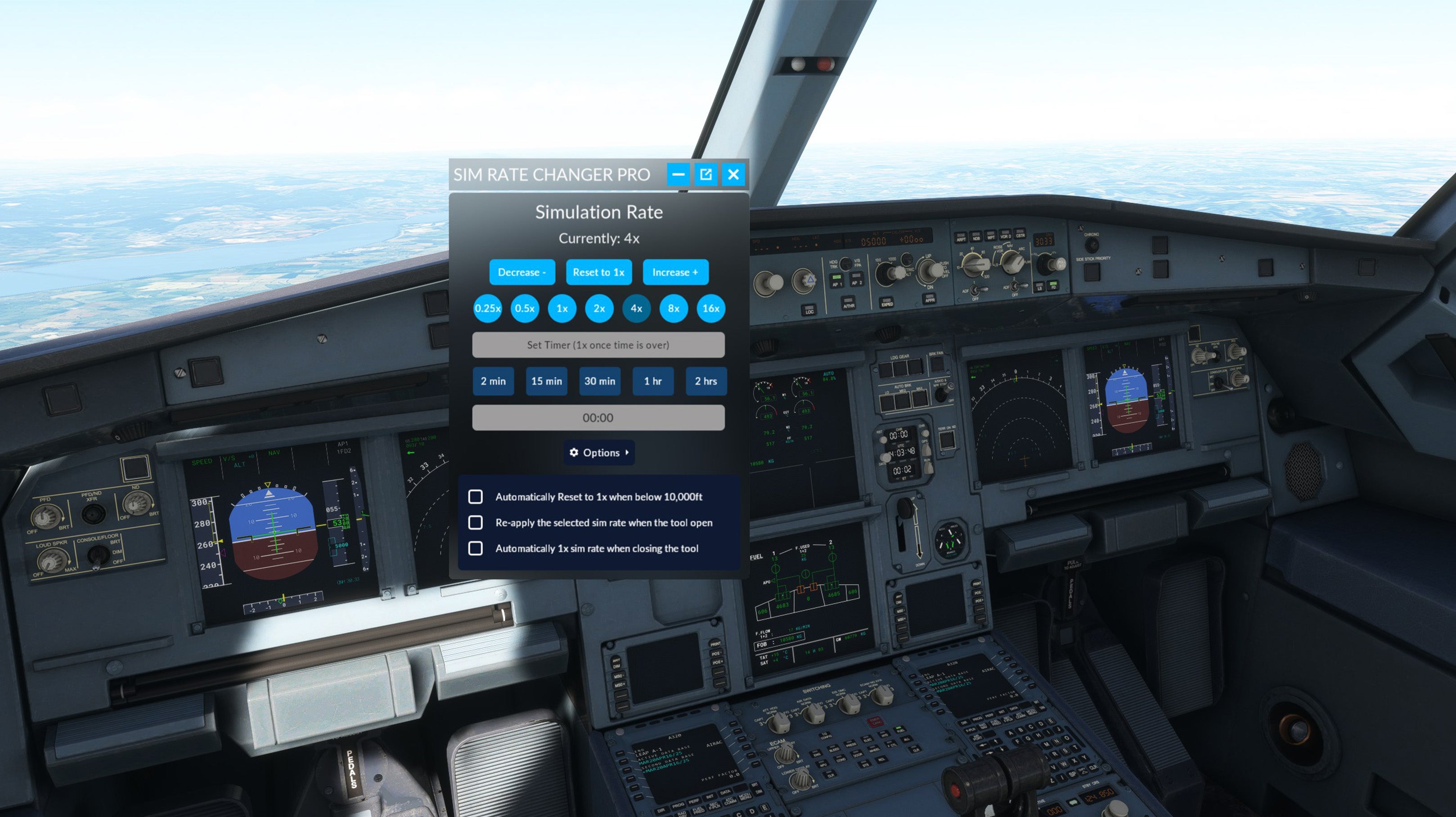 Sim Rate Changer Pro