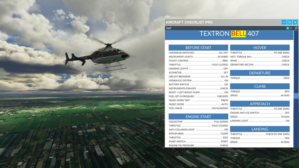 Aircraft Checklist Pro v1.2.0 Available Now, Update on Xbox Compatibil