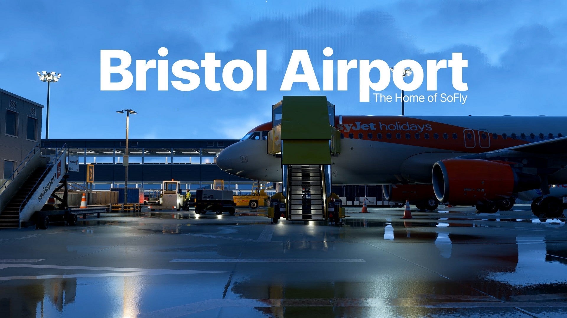 Bristol Airport - EGGD Lands on November 7th 2025