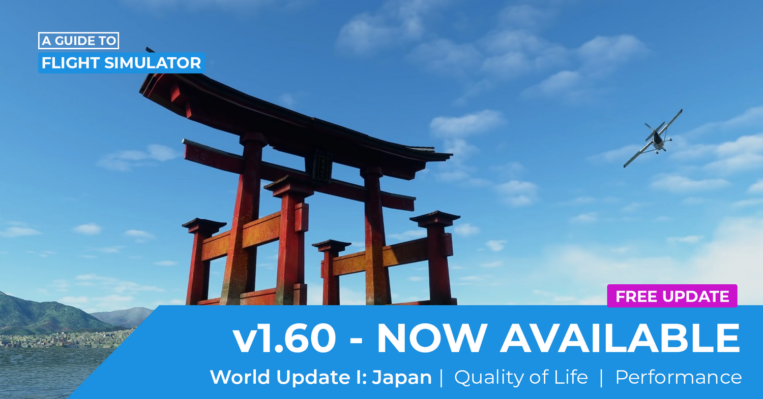 A Guide to Flight Simulator v1.60 Released – Japan Overview