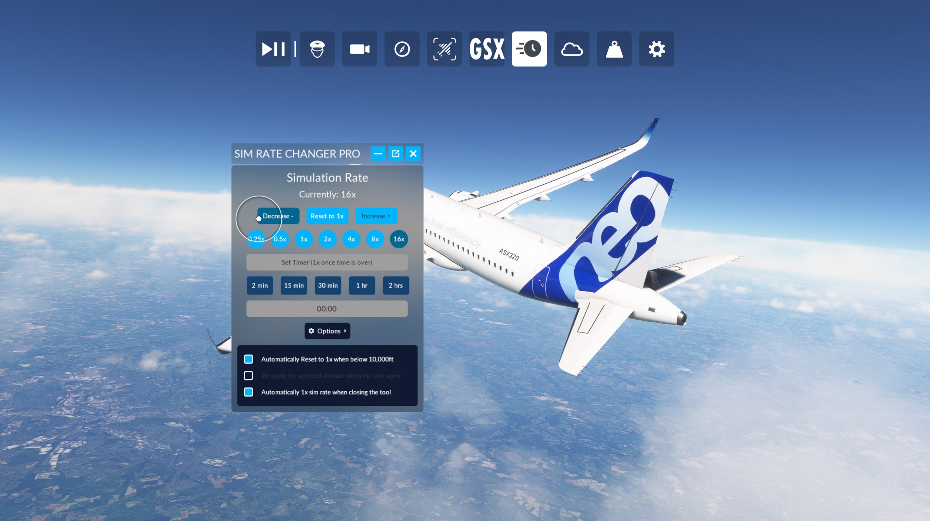 Sim Rate Changer Pro